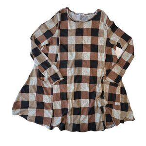 Womens Long Sleeve Flowy Fall Dress XL